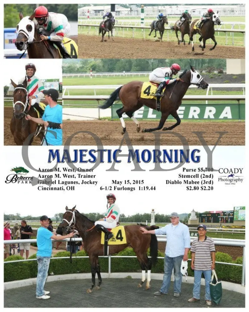 Majestic Morning - 051515 Race 02 Btp Belterra Park