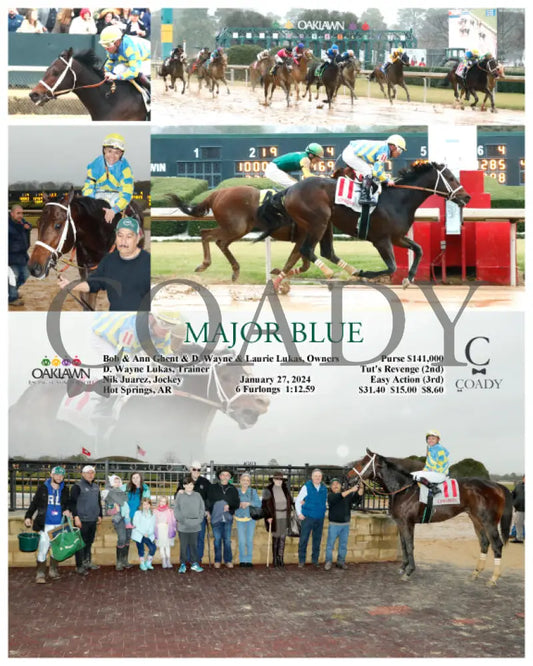 Major Blue - 01-27-24 R08 Op Oaklawn Park
