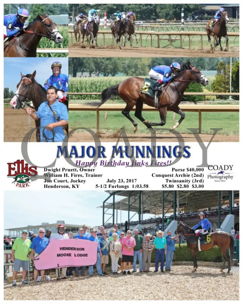 Major Munnings - 072317 Race 05 Elp Ellis Park