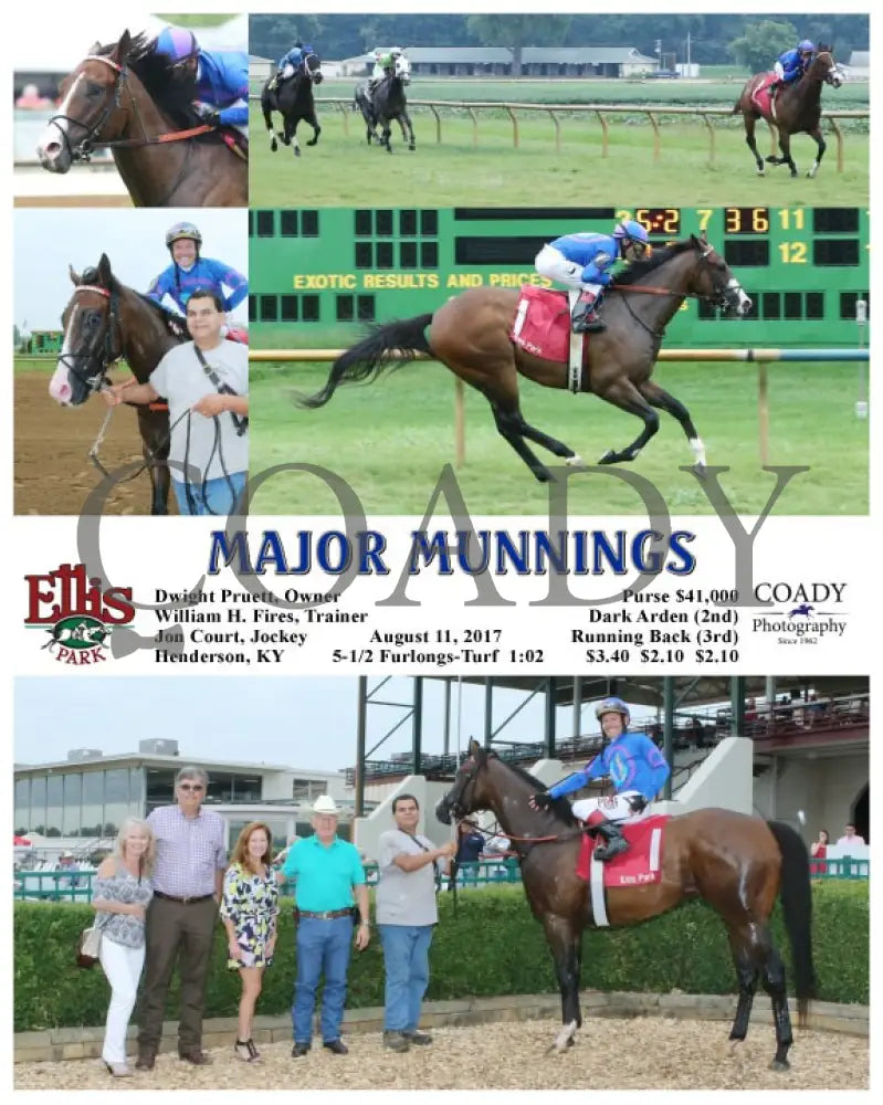 Major Munnings - 081117 Race 03 Elp Ellis Park