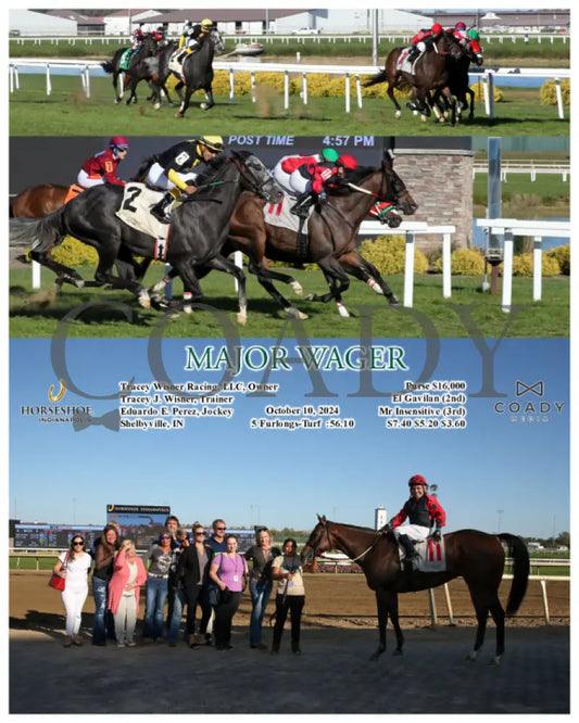 Major Wager - 10-10-24 R06 Ind Indiana Grand