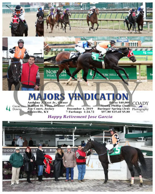 Majors Vindication - 12-01-19 R03 Cd Churchill Downs