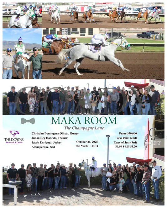 MAKA ROOM - The Champagne Lane - 10-26-25 - R05 - ALB Downs at Albuquerque