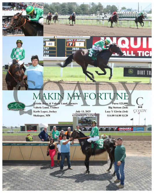 MAKIN MY FORTUNE - 07-13-25 - R01 - CBY Canterbury Park