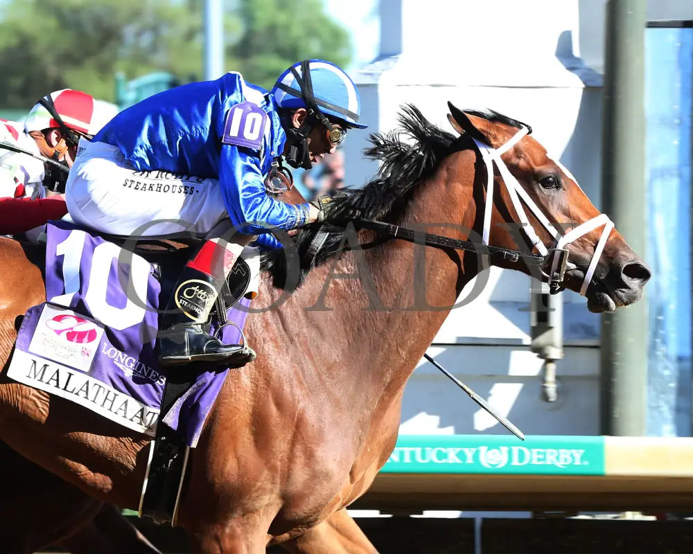 Malathaat - The Kentucky Oaks G1 147Th Running 04-30-21 R11 Cd Finish 03 Derby