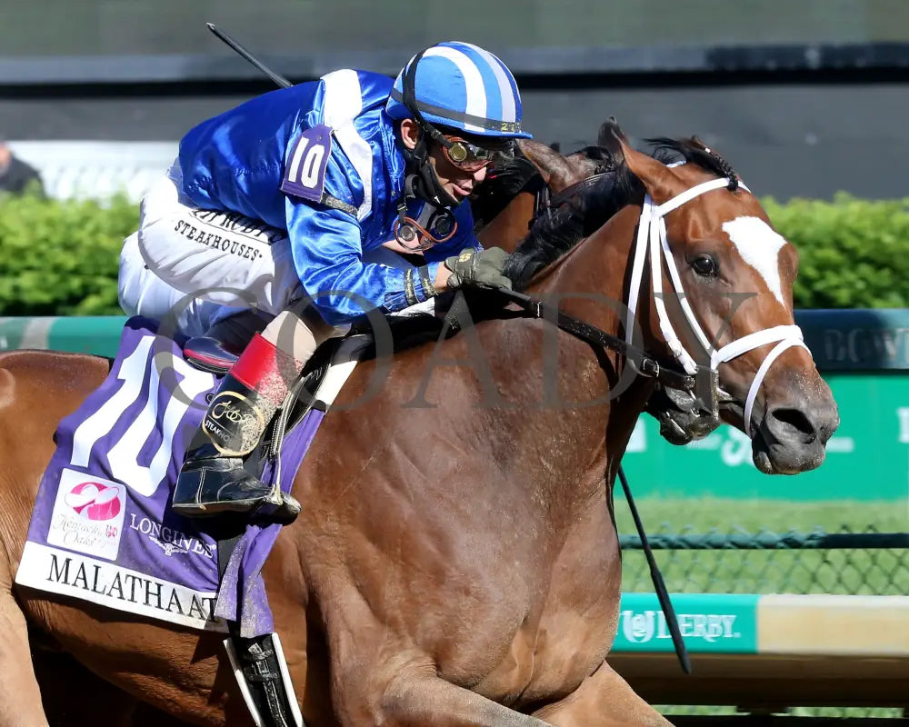 Malathaat - The Kentucky Oaks G1 147Th Running 04-30-21 R11 Cd Finish 04 Derby