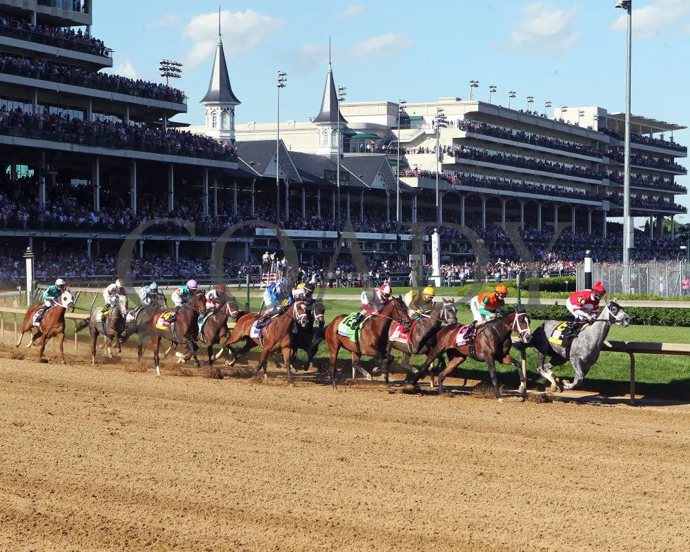 Malathaat - The Kentucky Oaks G1 147Th Running 04-30-21 R11 Cd First Turn 01 Derby