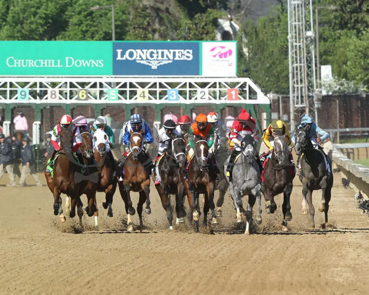 Malathaat - The Kentucky Oaks G1 147Th Running 04-30-21 R11 Cd Head On First Pass 01 Derby