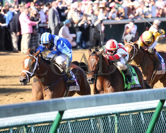 Malathaat - The Kentucky Oaks G1 147Th Running 04-30-21 R11 Cd Inside Finish 02 Derby