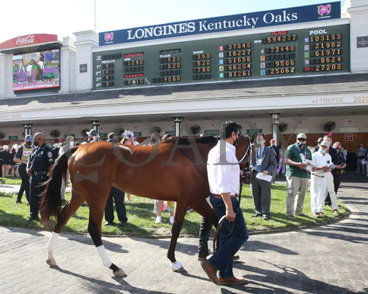 Malathaat - The Kentucky Oaks G1 147Th Running 04-30-21 R11 Cd Paddock 01 Derby