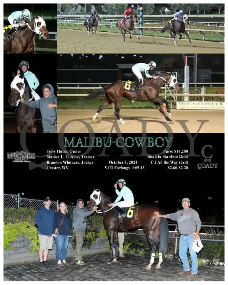 Malibu Cowboy - 10-08-24 R05 Mnr Mountaineer Park
