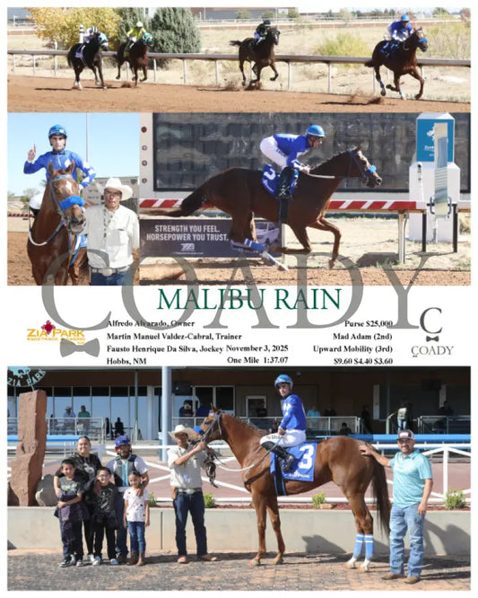 MALIBU RAIN - 11-03-25 - R03 - ZIA Zia Park