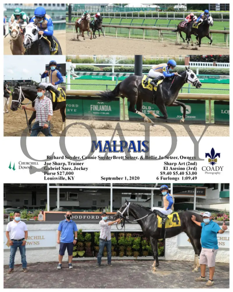 Malpais - 09-01-20 R06 Cd Churchill Downs