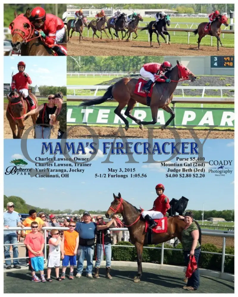 Mama’s Firecracker - 050315 Race 06 Btp Belterra Park