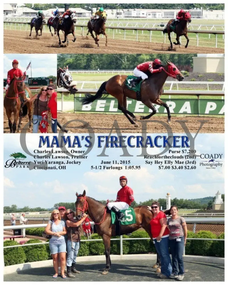Mama’s Firecracker - 061115 Race 07 Btp Belterra Park