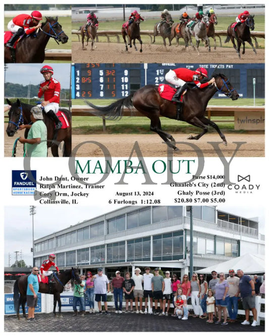 Mamba Out - 08-13-24 R07 Fan Fanduel Sportsbook Horse Racing
