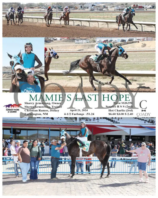 Mamie’s Last Hope - 04-21-24 R09 Srp Sunray Park