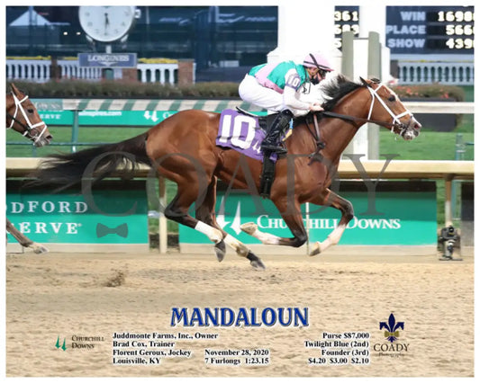 Mandaloun - 11-28-20 R10 Cd Action Churchill Downs