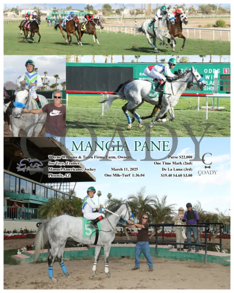 MANGIA PANE - 03-11-25 - R08 - TUP Turf Paradise