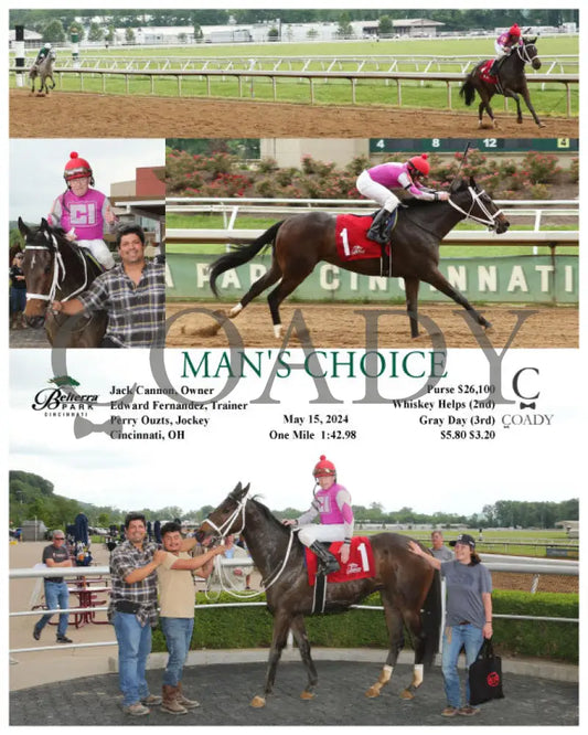 Man’s Choice - 051524 Race 03 Btp Belterra Park
