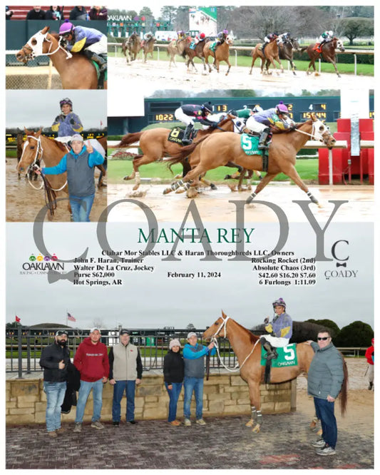 Manta Rey - 02-11-24 R05 Op Oaklawn Park