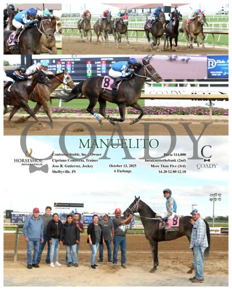MANUELITO - 10-13-25 - R06 - IND Indiana Grand