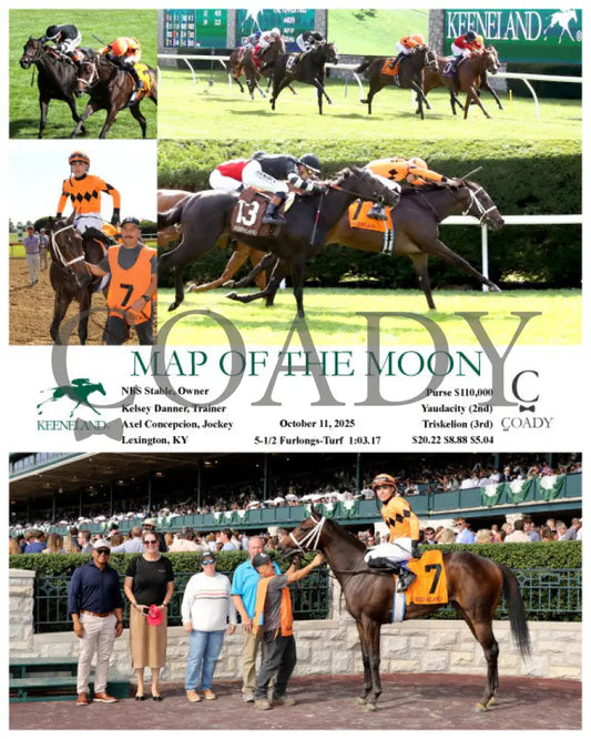 MAP OF THE MOON - 10-11-25 - R05 - KEE Keeneland