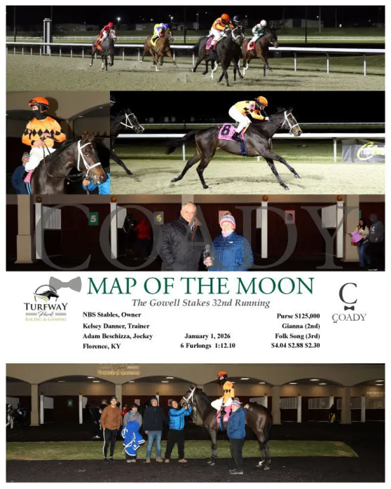 MAP OF THE MOON - The Gowell Stakes 32nd Running - 01-01-26 - R08 - TP - Coady Media - Kurtis Coady Photography