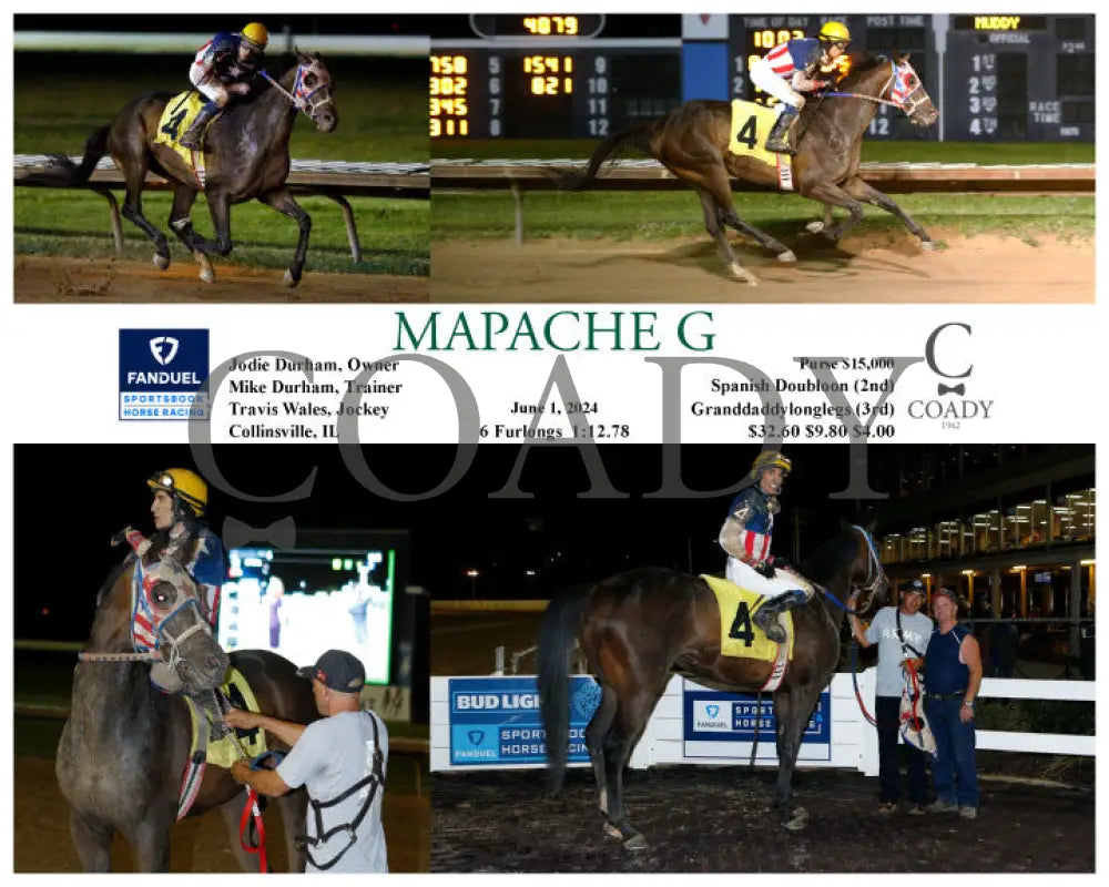Mapache G - 06-01-24 R06 Fan Fanduel Sportsbook Horse Racing