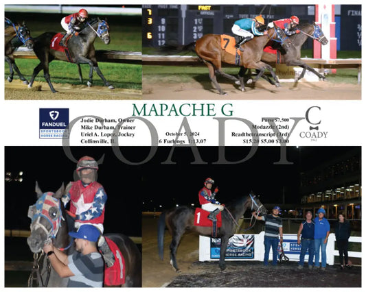 Mapache G - 10-05-24 R07 Fan Fanduel Sportsbook Horse Racing