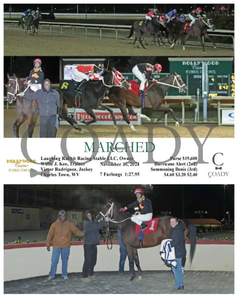 Marched - 11-30-24 R04 Ct Hollywood Casino At Charles Town Races