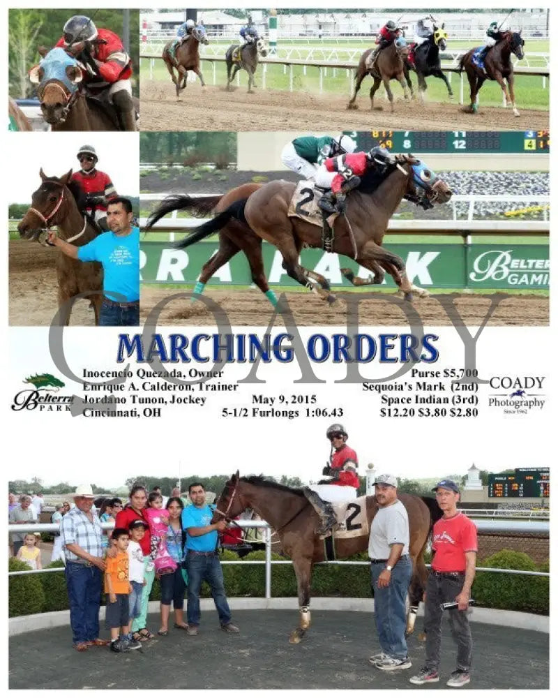 Marching Orders - 050915 Race 04 Btp Belterra Park