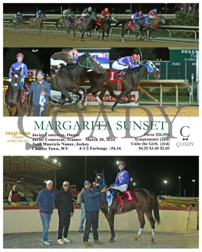Margarita Sunset - 03 - 20 - 24 R05 Ct Hollywood Casino At Charles Town Races