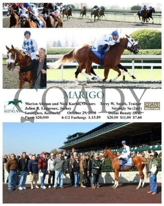 Marigo - 102910 Keeneland