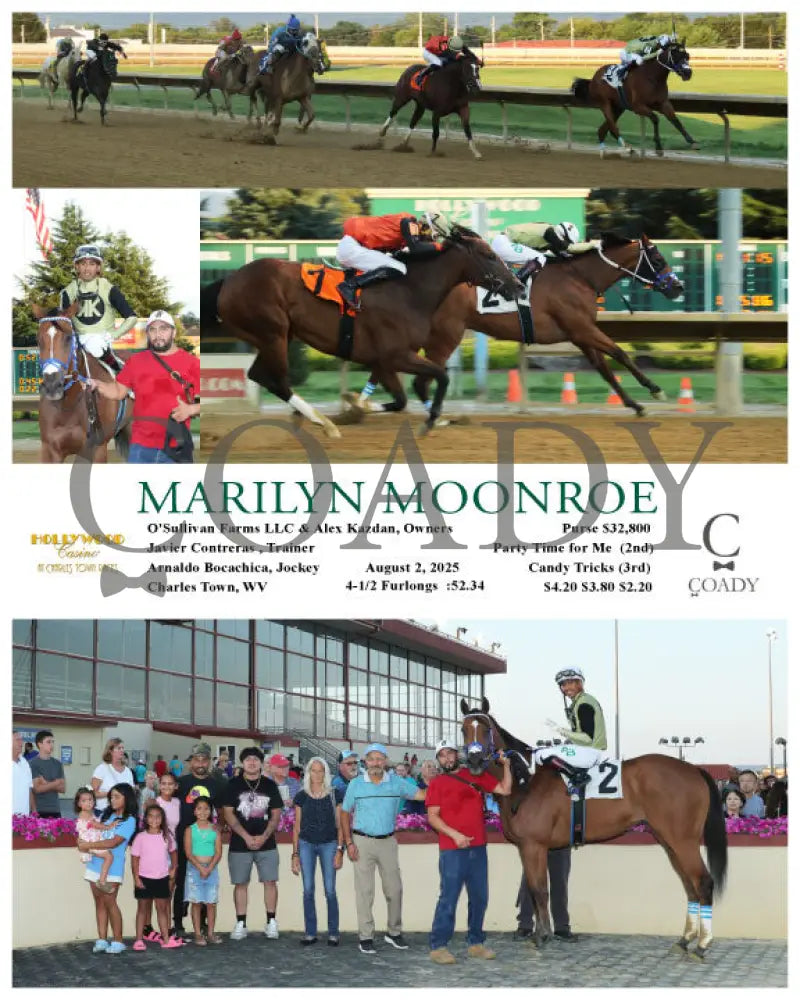 MARILYN MOONROE - 08-02-25 - R02 - CT Hollywood Casino at Charles Town Races