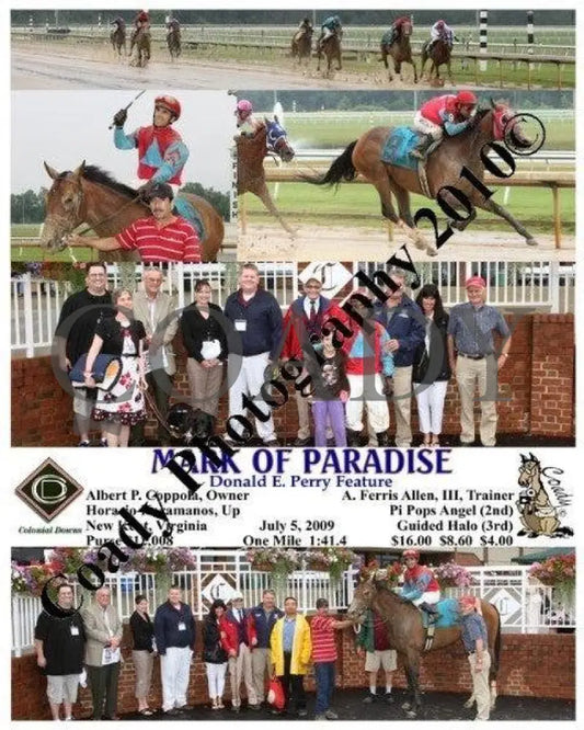 Mark Of Paradise - Donald E. Perry Feature Colonial Downs