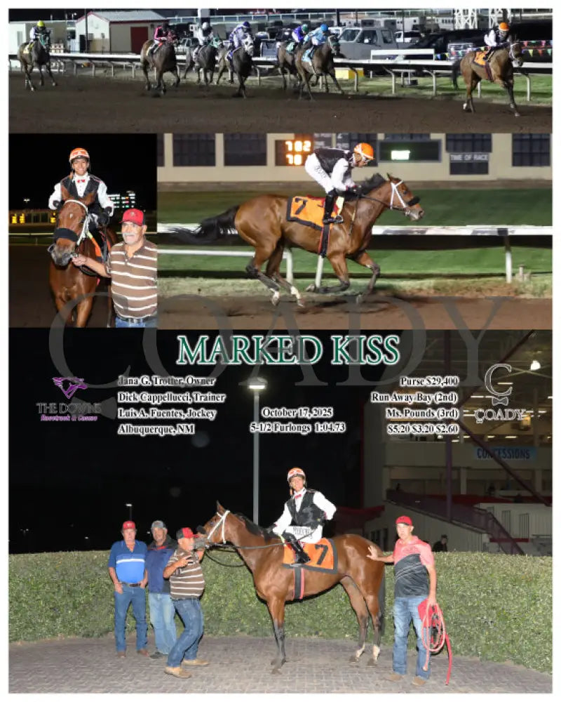 MARKED KISS - 10-17-25 - R03 - ALB Downs at Albuquerque