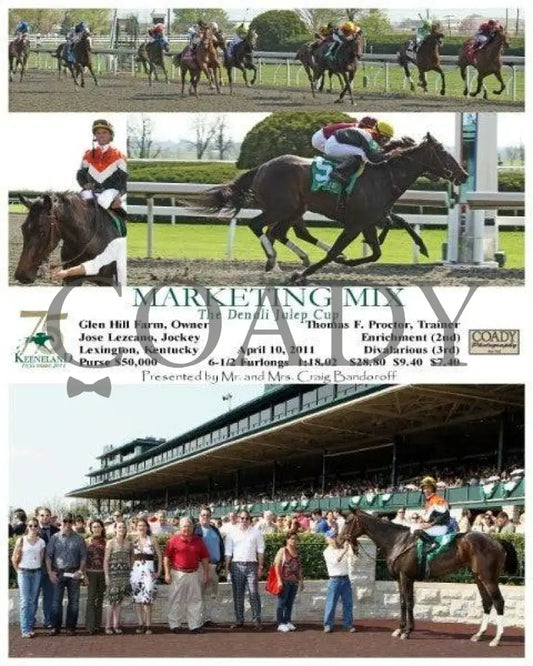 Marketing Mix - 041011 Race 07 Keeneland