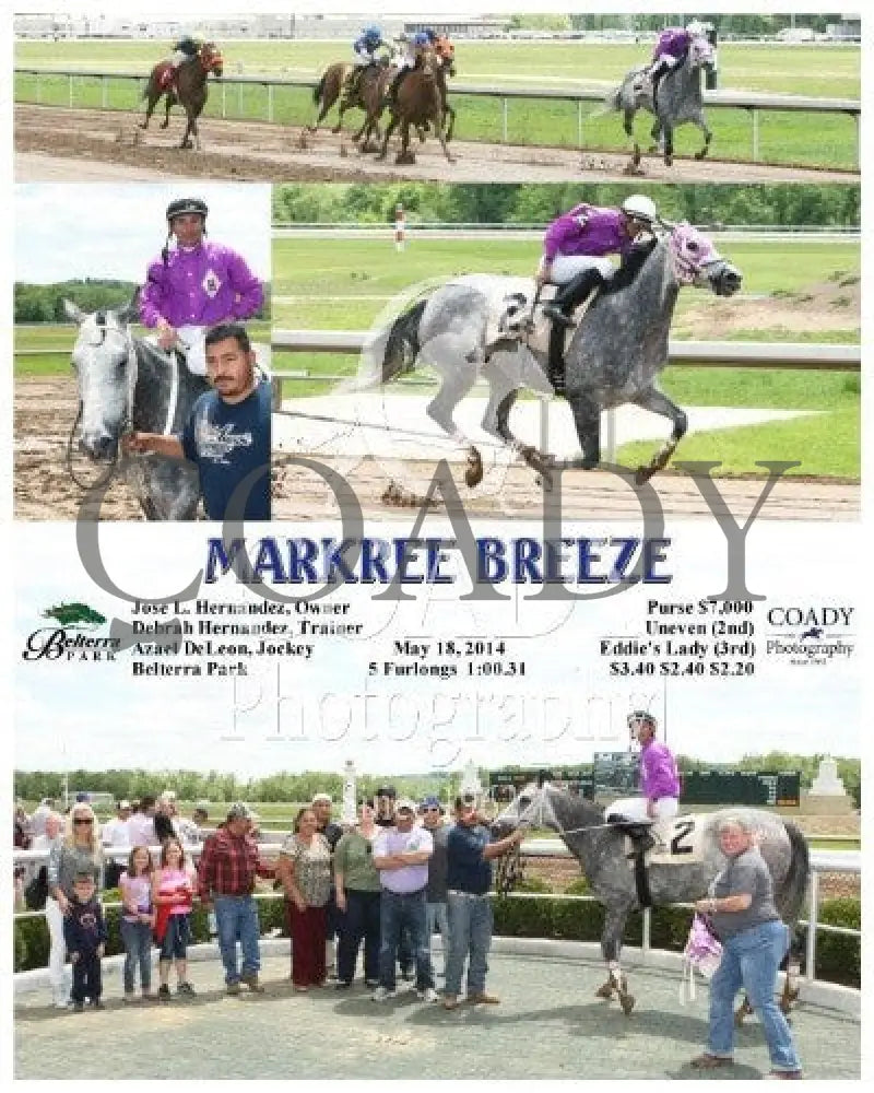Markree Breeze - 051814 Race 02 Btp Belterra Park