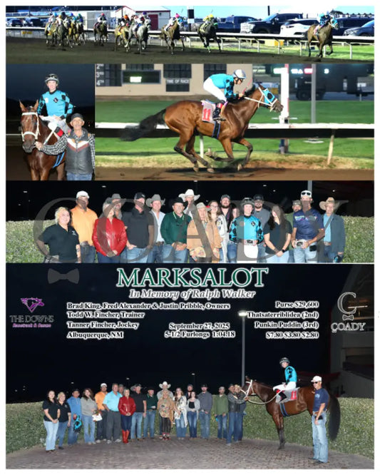 MARKSALOT - In Memory of Ralph Walker - 09-27-25 - R03 - ALB Downs at Albuquerque