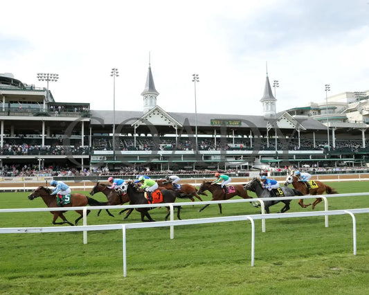 MARKSMAN QUEEN - The Keertana - 12th Running - 05-24-25 - R09 - CD - Inside Finish 03 Churchill Downs