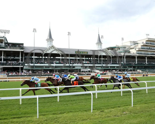 MARKSMAN QUEEN - The Keertana - 12th Running - 05-24-25 - R09 - CD - Inside Finish 04 Churchill Downs