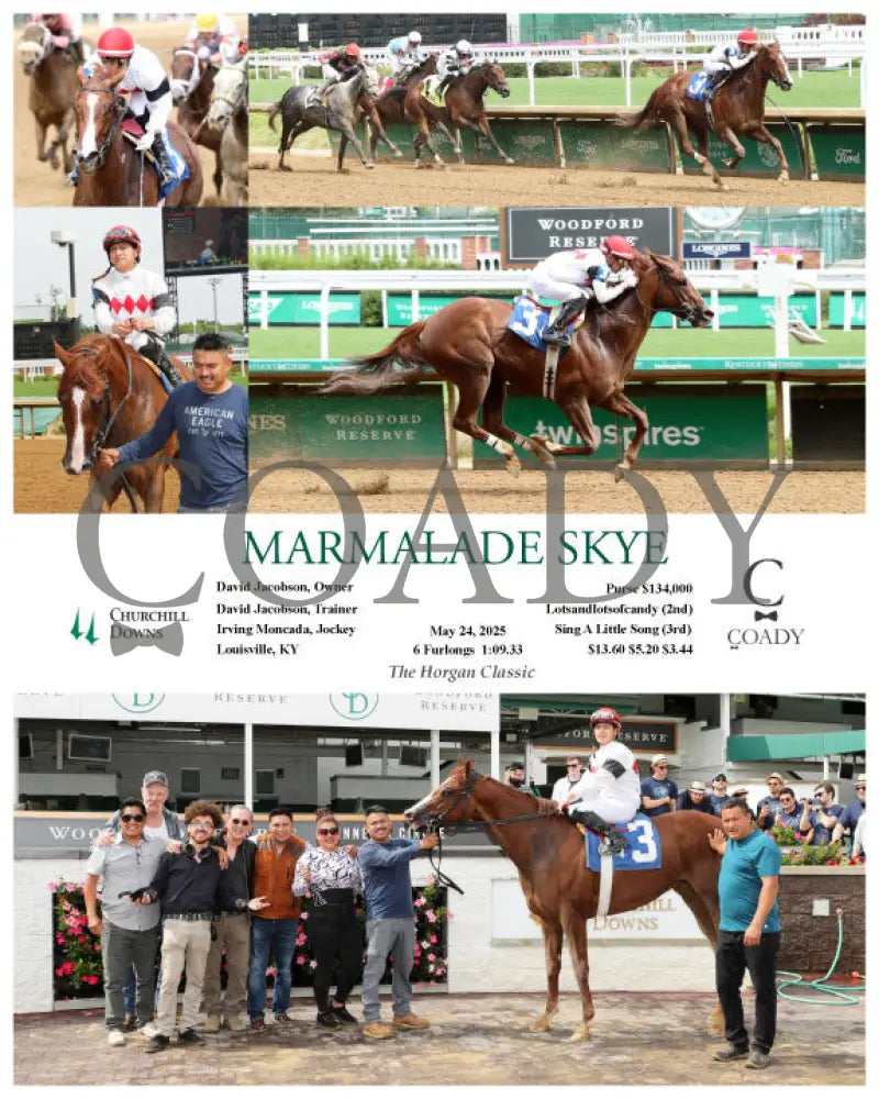 MARMALADE SKYE - 05-24-25 - R08 - CD Churchill Downs