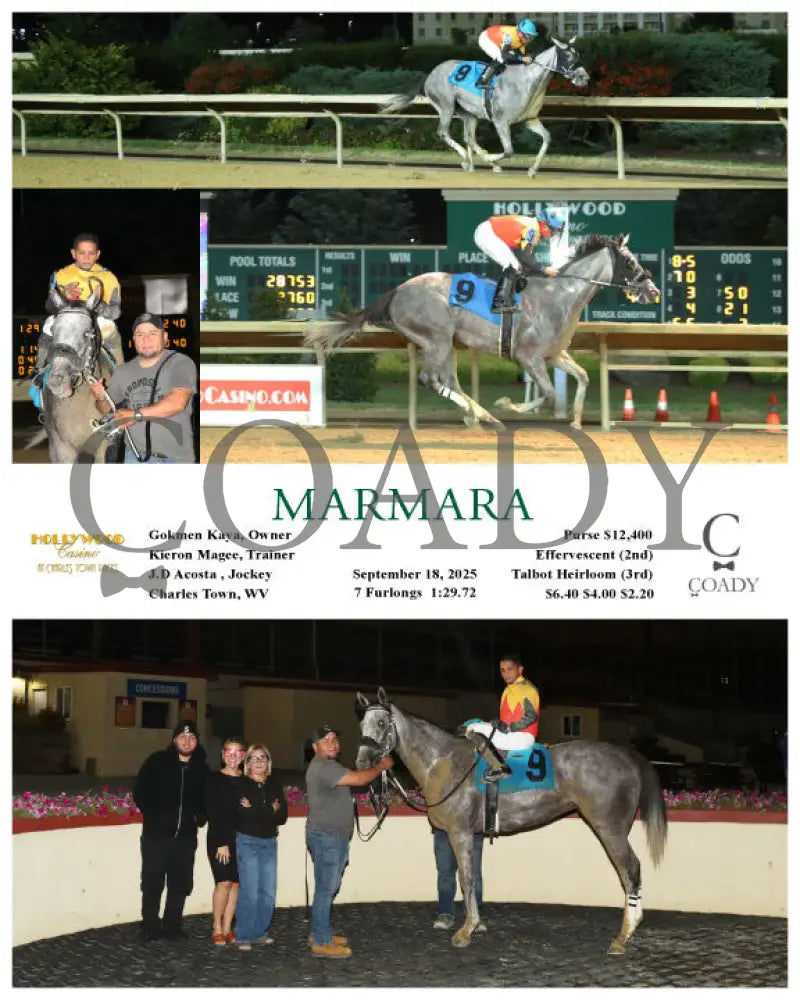 MARMARA - 09-18-25 - R06 - CT Hollywood Casino at Charles Town Races
