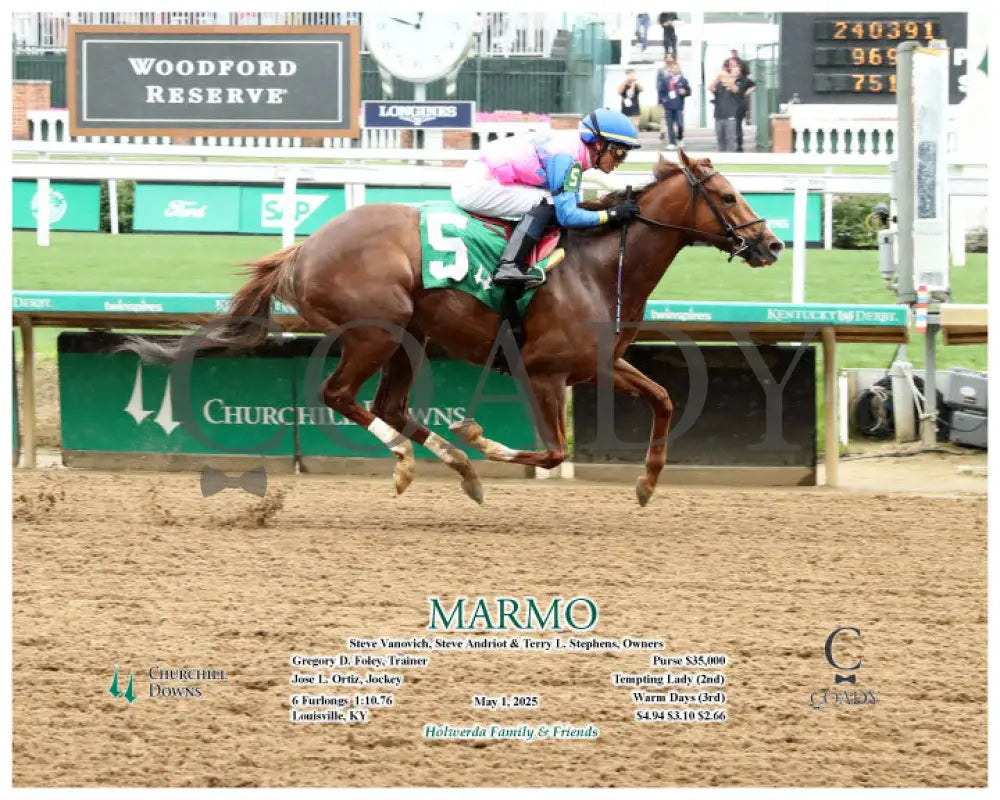 MARMO - 050125 - Race 01 - CD - A Churchill Downs