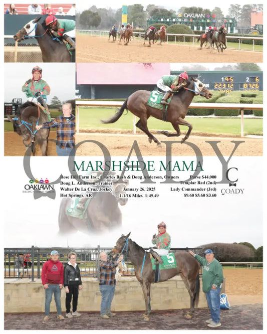 Marshside Mama - 01-26-25 R02 Op Oaklawn Park