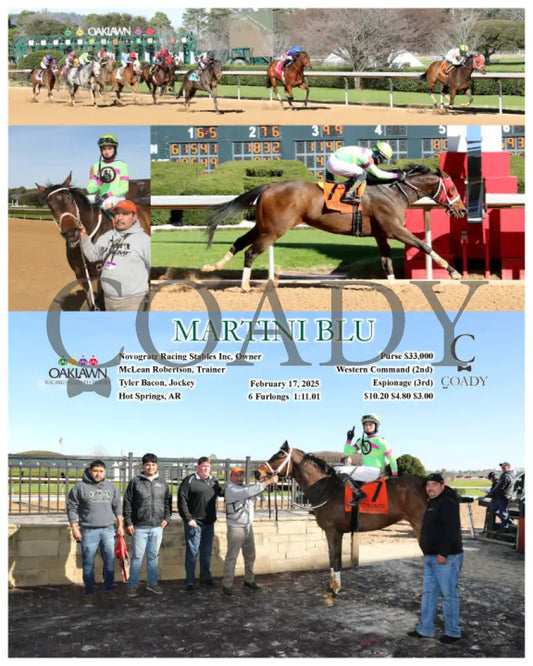 MARTINI BLU - 021725 - Race 05 - OP Oaklawn Park