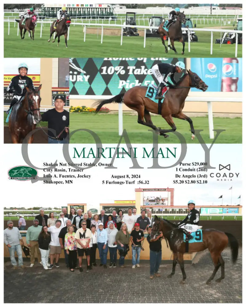 Martini Man - 08-08-24 R05 Cby Canterbury Park