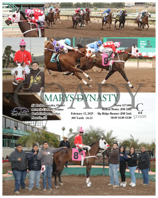 MARYS DYNASTY - 02-12-25 - R01 - TUP - Coady Media - Kurtis Coady Photography