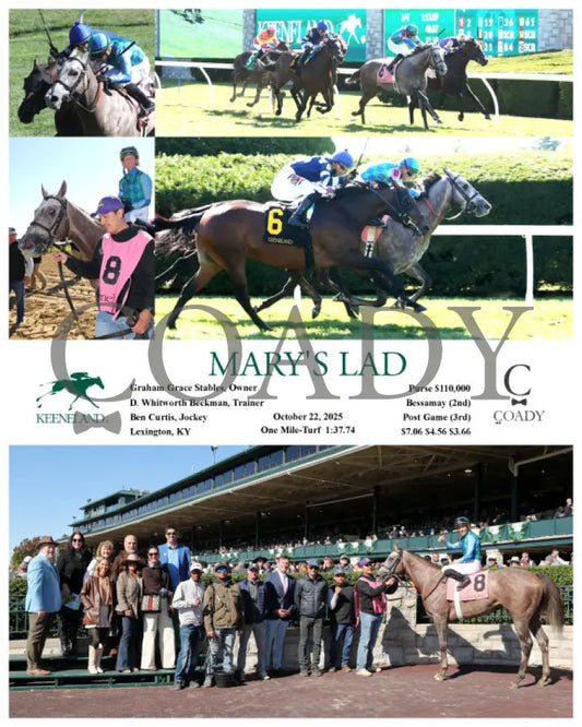 MARY’S LAD - 10-22-25 - R04 - KEE Keeneland